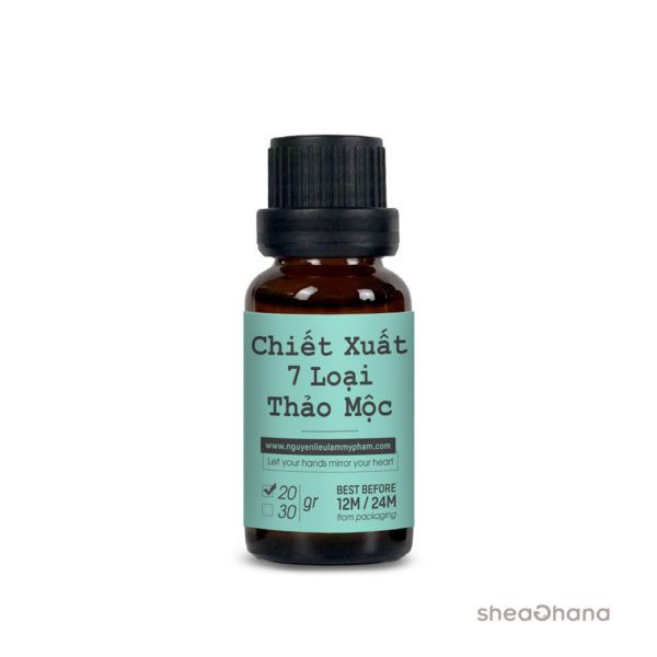  Chiết xuất 7 loại thảo mộc (7 herbs extract) 