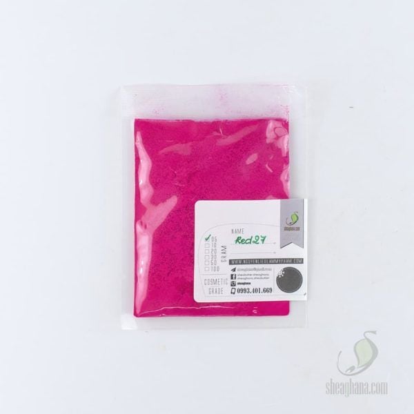 Hồng đỏ lì không nhũ (Red 27)