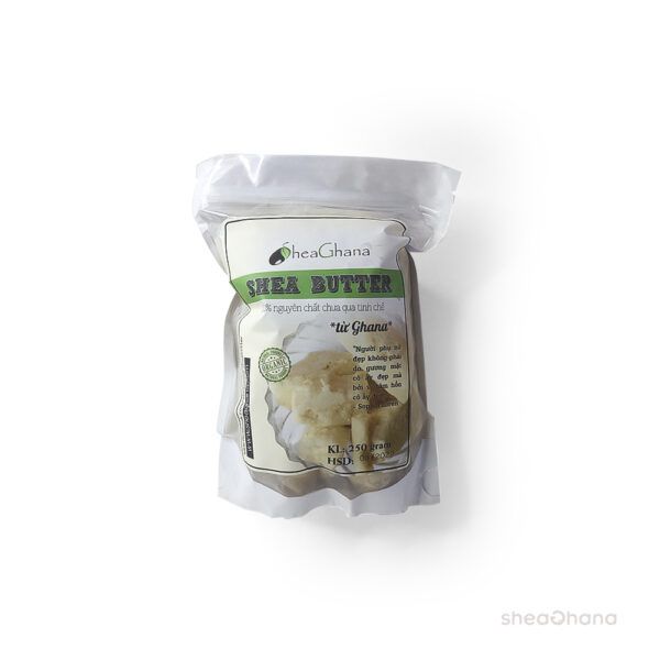 Bơ hạt mỡ thô ORGANIC (Unrefined shea butter)