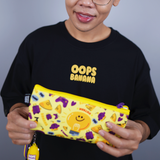  Bóp viết vải canvas Oopsie Camping Trip (Yellow) - OOPS BANANA 