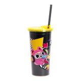  Ly ống hút 2 lớp 600ML - Mihi Mana Cup Black - MISTHY 