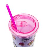  Ly ống hút 2 lớp 600ML - Mihi Mana Cup Purple - MISTHY 