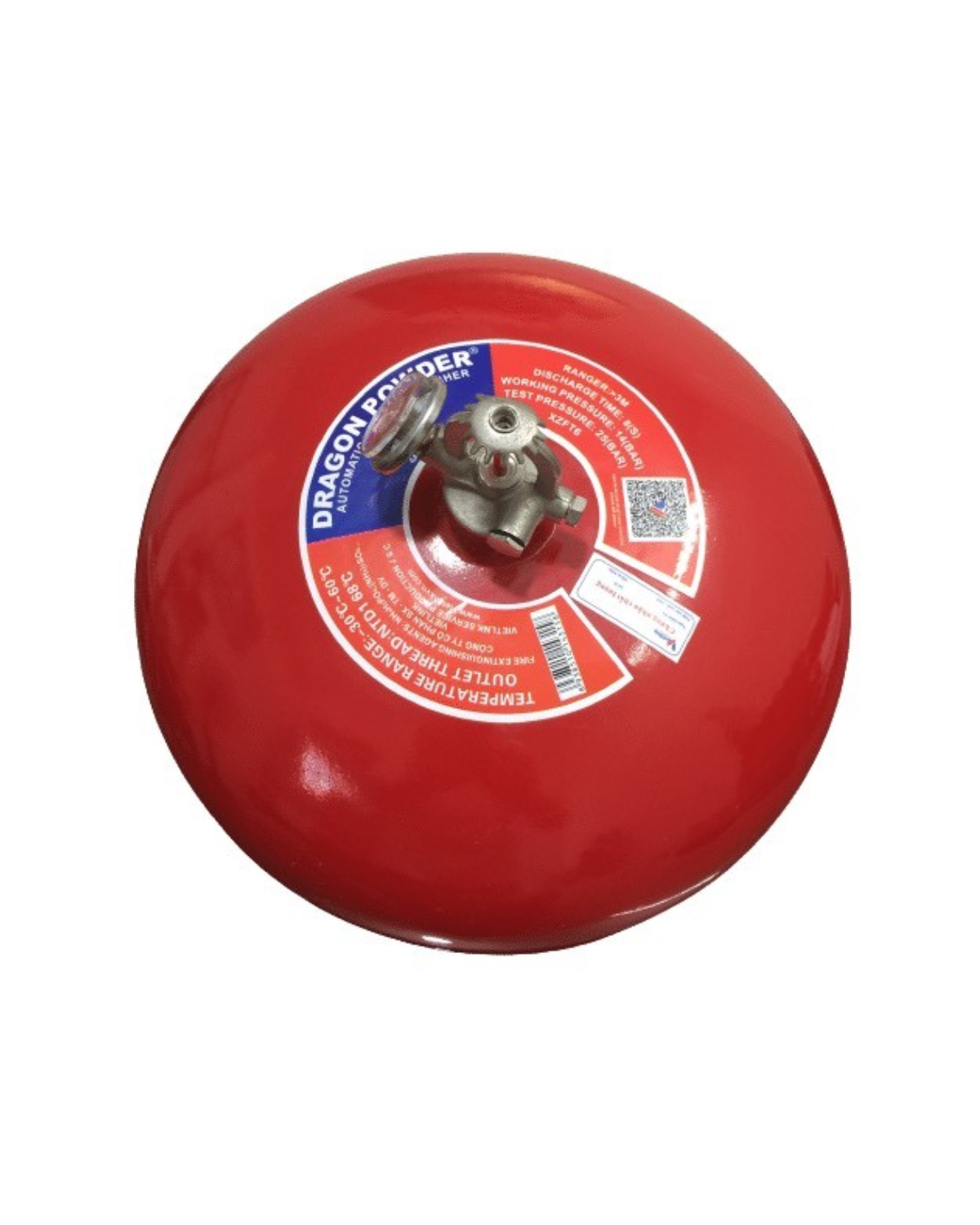 BÌNH CHỮA CHÁY TỰ ĐỘNG DRAGON XZFTB6 ( CÓ TEM KIỂM ĐỊNH)