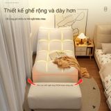  Ghế sofa lười có thể ngả lưng và có chỗ để chân 