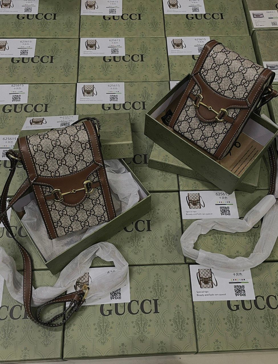 Túi cốp chữ nhật GUCCI đeo chéo unisex fullbox - T88 (12x18x5cm)
