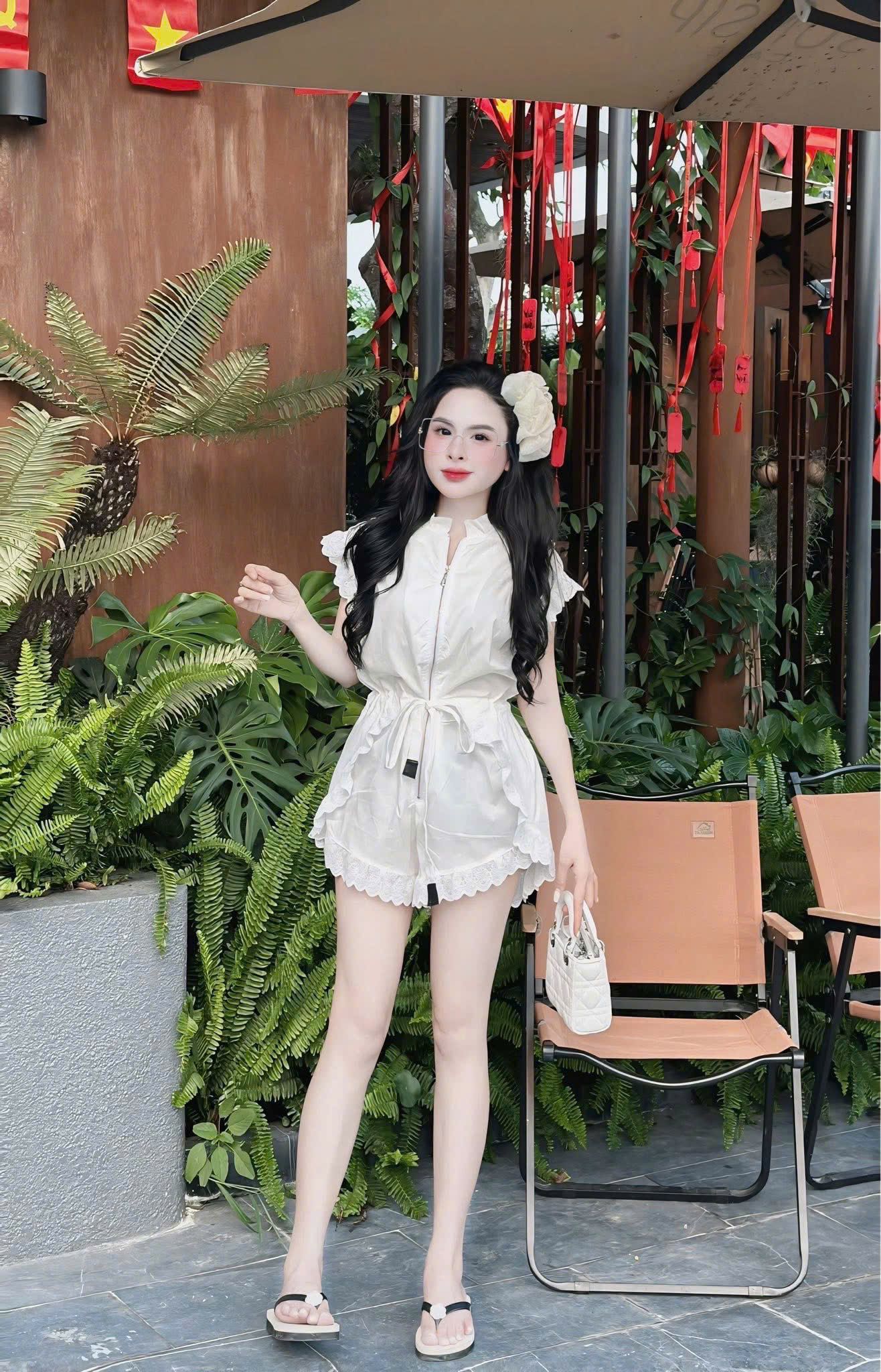 Jumsuit thô boi viền bèo xịn xò - H19