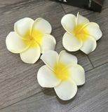 Đầm maxi dáng dài phối ren thiết kế sang chảnh kèm hoa sứ cài tóc - T384