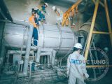  DT00028 Fabrication and installation of chimney combustion chamber for INSEE cement factory 
