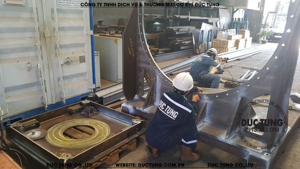  DT00029 Processing, manufacturing, sandblasting and painting for Control Damper; protective plates for structures on the seabed 