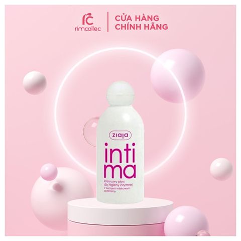 Dung Dịch Vệ Sinh Ziaja Intima Hồng Bổ Sung Axit Lactic Giảm Viêm Nhẹ 200ml