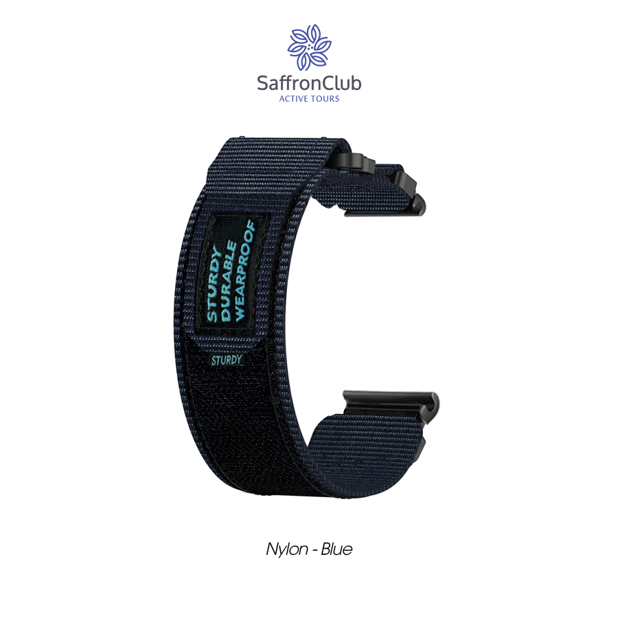 Lock Fit 22mm Nylon Band - Dark Blue (Seat Belt)