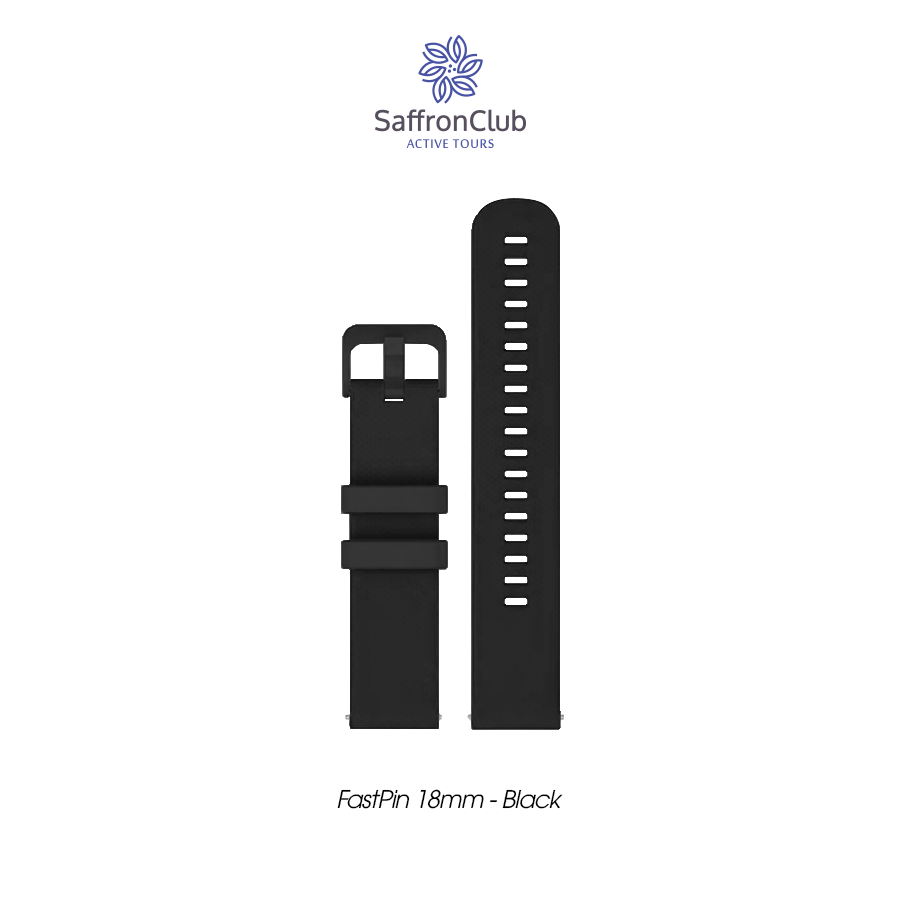 Fast Pin 18mm Band - Black