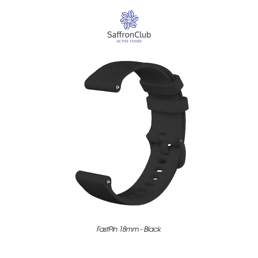 Fast Pin 18mm Band - Black