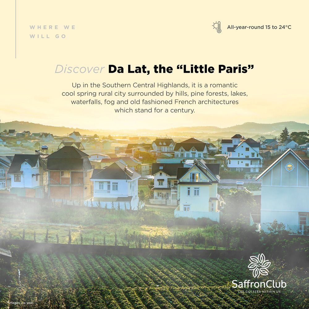 Da Lat Golf (Da Lat 1200 Golf + Sam Tuyen Lam Golf + Sightseeing) - 3 Days 2 Nights