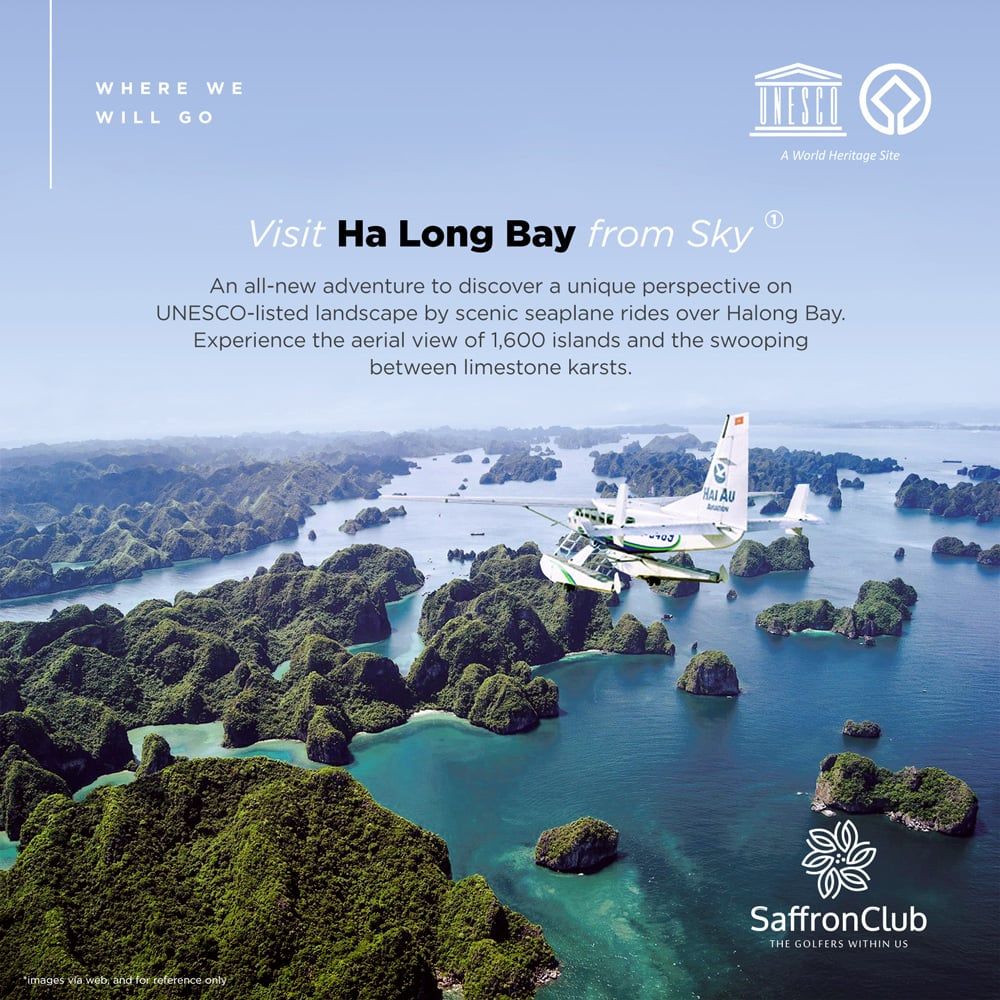 Hanoi - Hai Phong - Ha Long (FLC Golf + Scenic Seaplane + Vinpearl Golf Hai Phong + Onsen Yoko Quang Hanh) - 3 Days 2 Nights