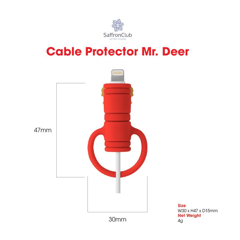 Cable protector - Mr. Deer