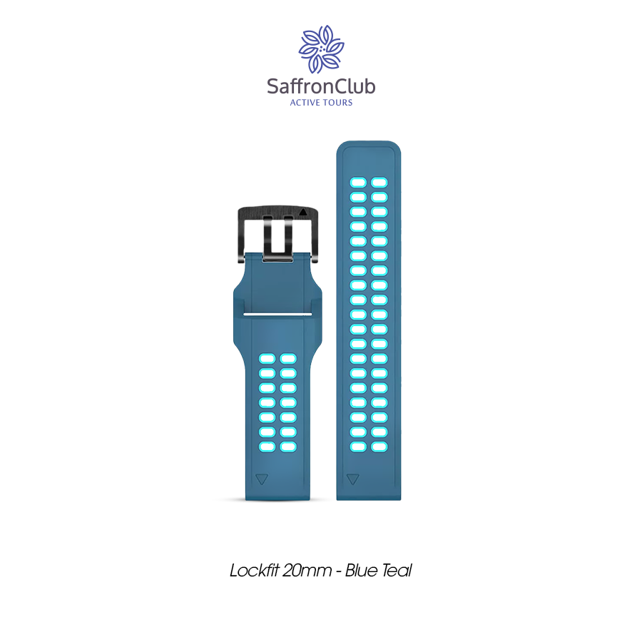 Lock Fit 20mm Band - Blue Teal
