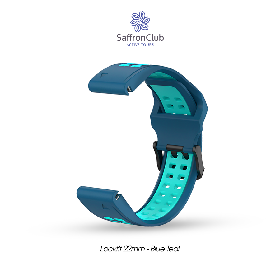 Lock Fit 22mm Band - Blue Teal
