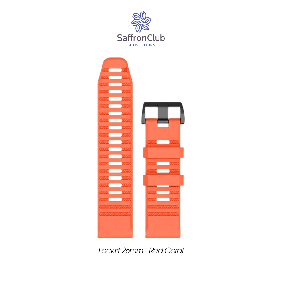 Lock Fit 26mm Band - Red Coral