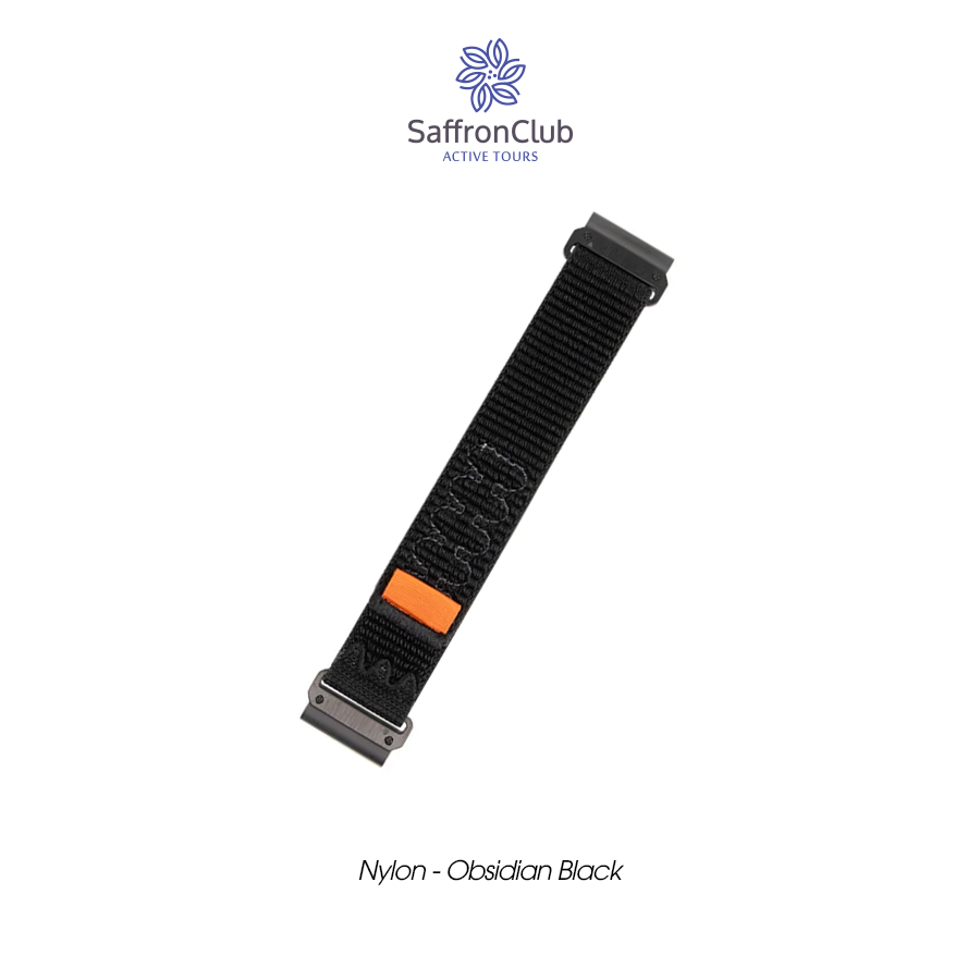 Lock Fit 26mm Nylon Band - Black (Seat Belt)