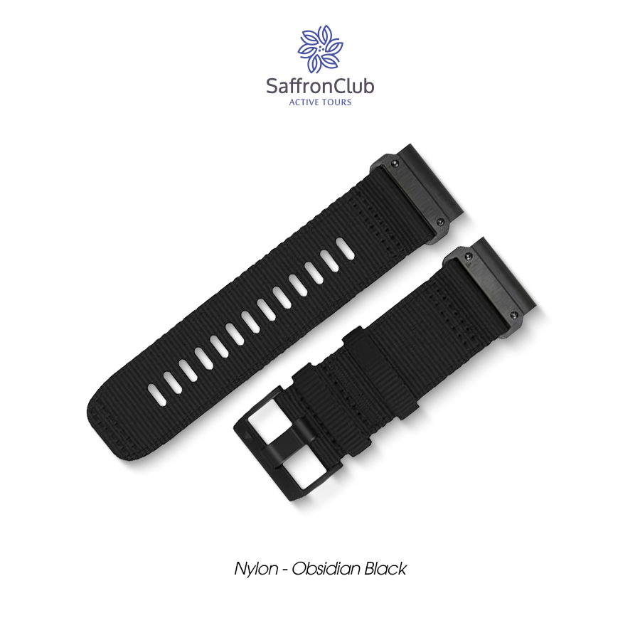 Lock Fit 22mm Nylon Band - Black