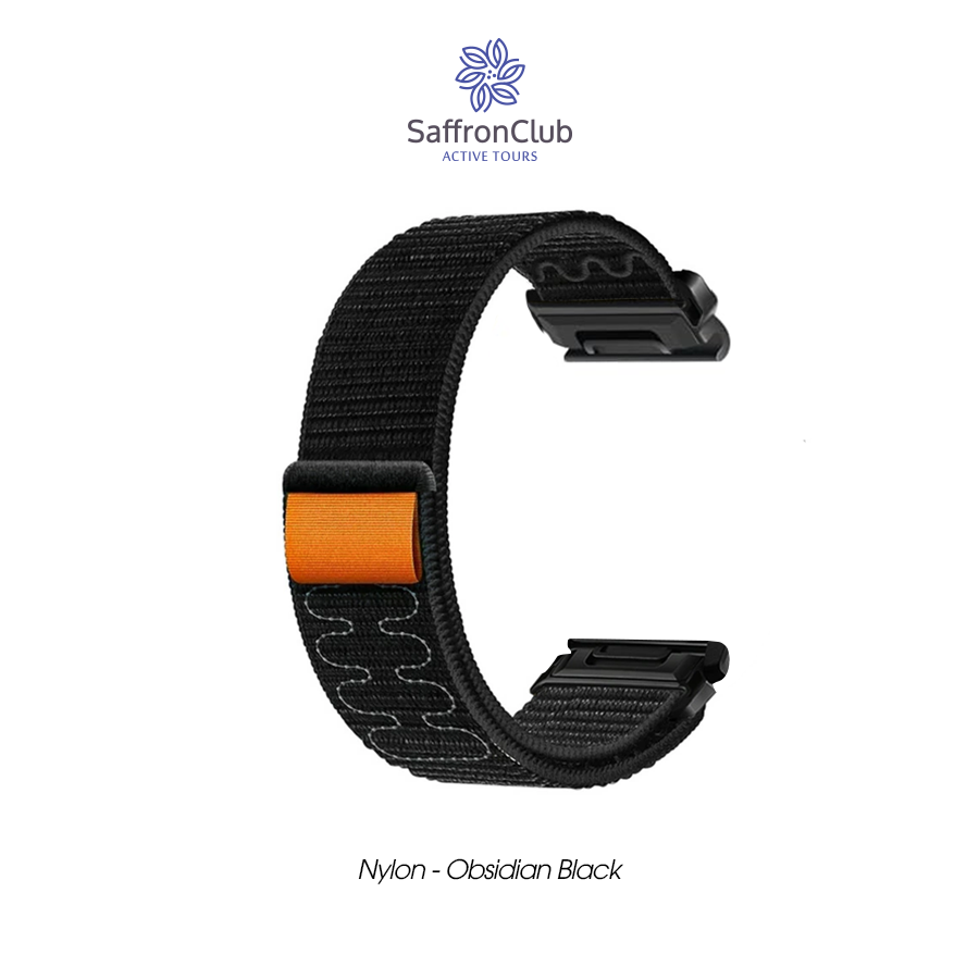 Lock Fit 26mm Nylon Band - Black (Seat Belt)