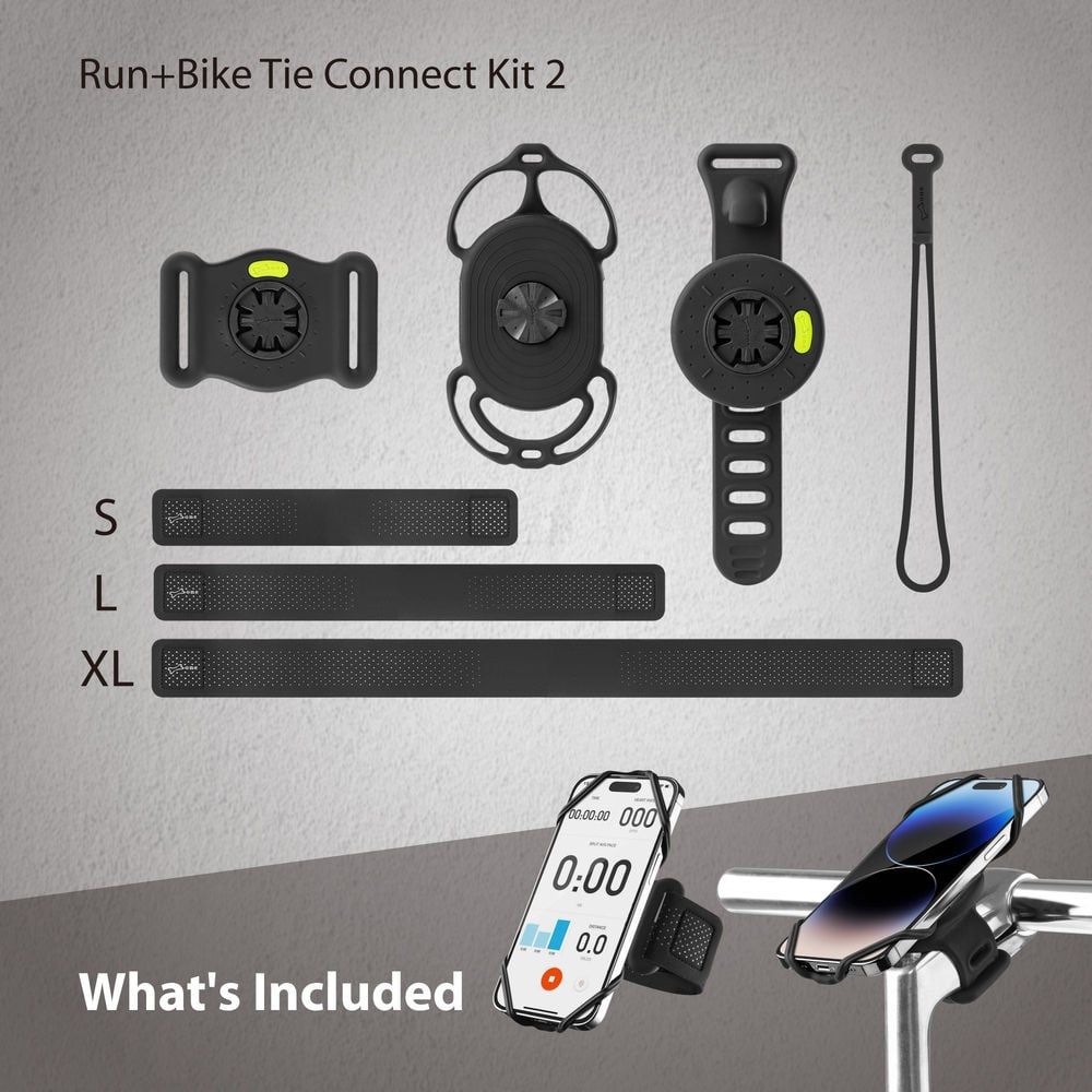 Run + Bike Tie Connect Kit 2