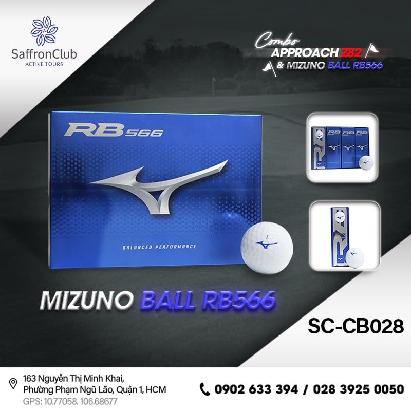 Combo GARMIN Approach Z82 & MIZUNO Ball RB566