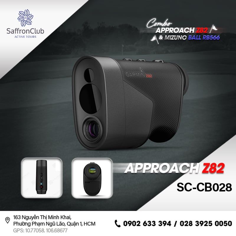 Combo GARMIN Approach Z82 & MIZUNO Ball RB566