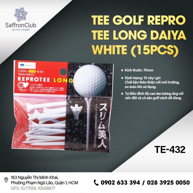  Tee Golf Repro Tee Long DAIYA 