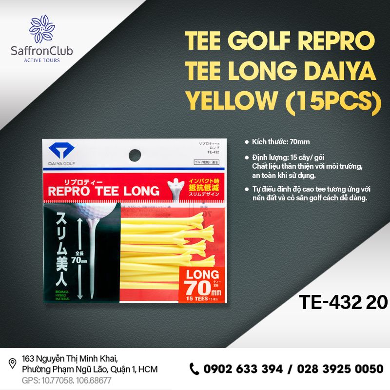  Tee Golf Repro Tee Long DAIYA 