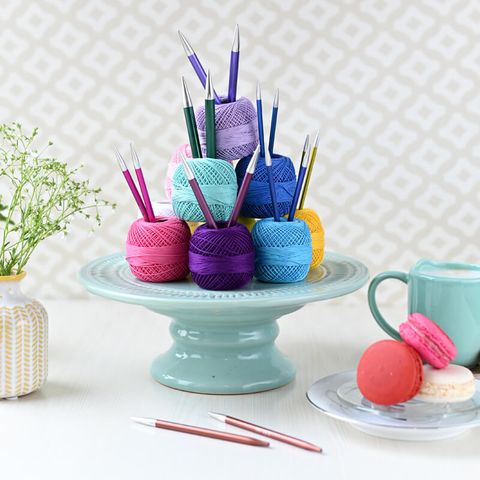 Cặp đầu kim đan Zing dài 8.5cm (4 inch) nhập khẩu từ KnitPro