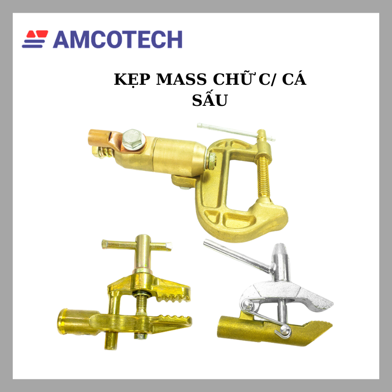 Các loại kẹp đồng nối đất/ kẹp mass