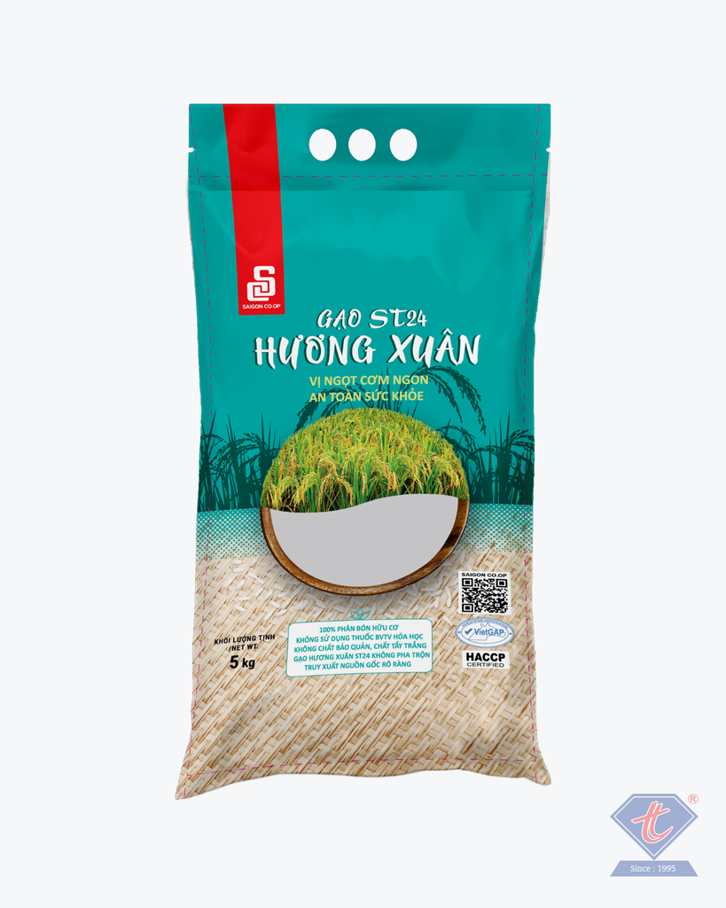  Bao bì gạo 5Kg Sai Gon Co.op 