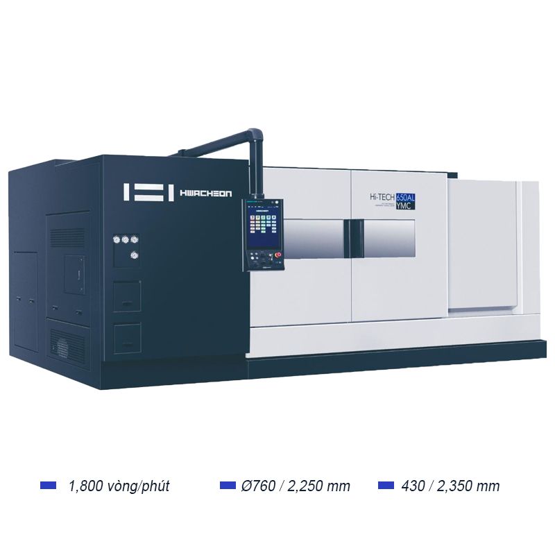 Hi-TECH 650 | MÁY TIỆN NGANG CHUCK 15