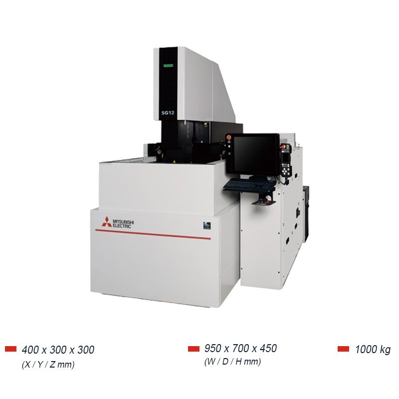 SG12 | MÁY BẮN ĐIỆN EDM MITSUBISHI TIÊN TIẾN