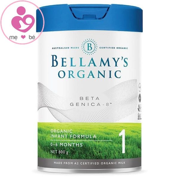 Sữa Bellamy's Organic Beta Genica–8™ số 1 của Úc dành cho trẻ từ 0
