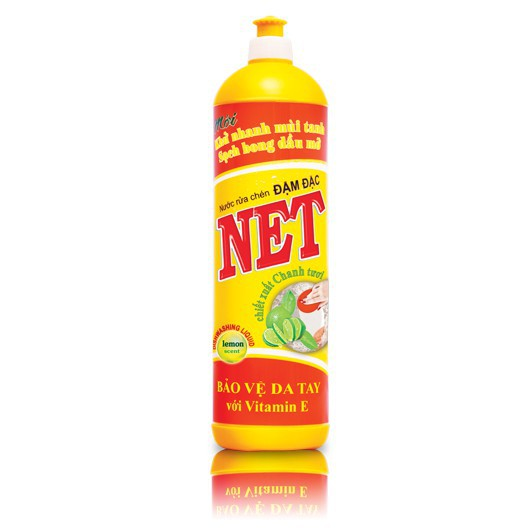 NƯỚC RỬA CHÉN ĐẬM ĐẶC NET HƯƠNG CHANH 400 G/24