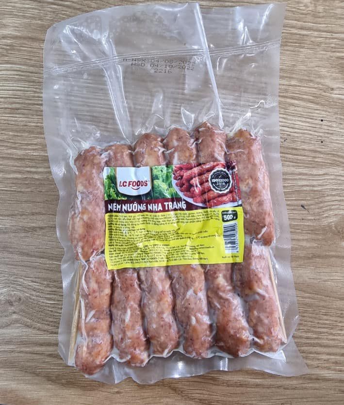 NEM NƯỚNG NHA TRANG 600G 12C X 40 GÓI