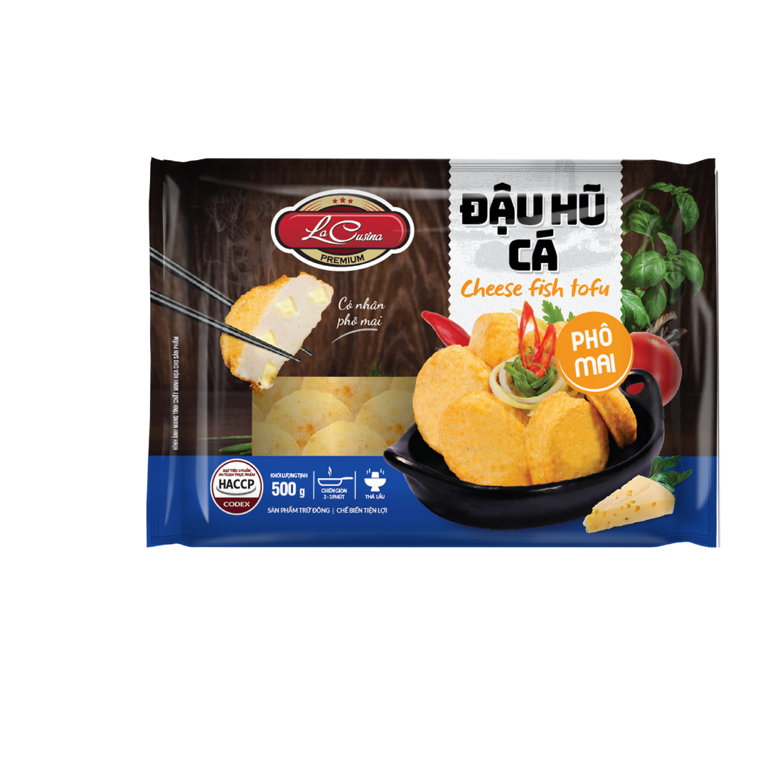 ĐẬU HŨ CÁ PHÔ MAI LC FOODS 500G
