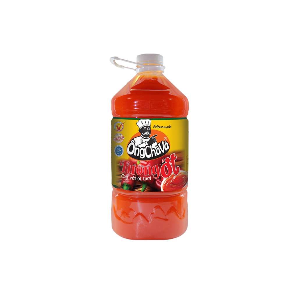 TƯƠNG ỚT ÔNG CHÀ VÀ 5KG X 4 BÌNH