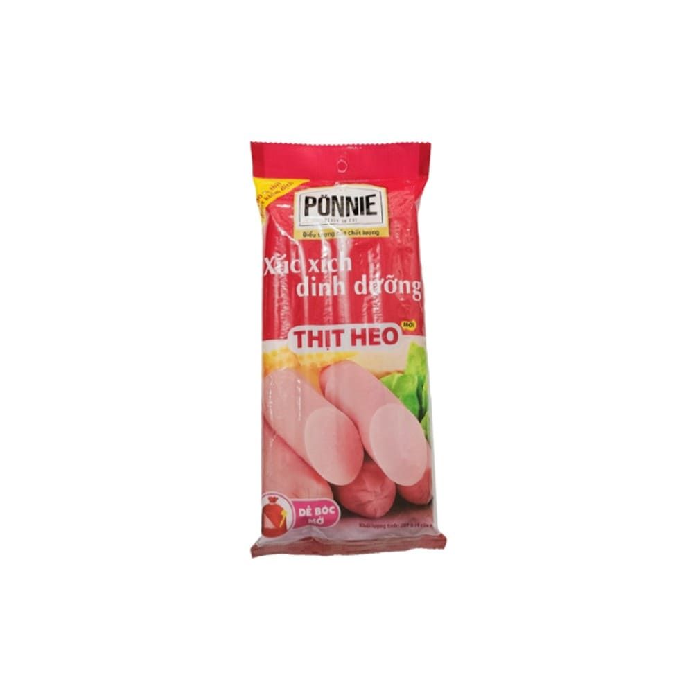 XÚC XÍCH TIỆT TRÙNG PONIE VỊ HEO 20 GÓI X 4 CÂY X 70G