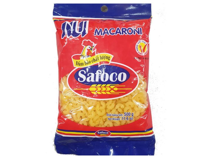 NUI SAFOCO NGẮN 500G X 18 GÓI