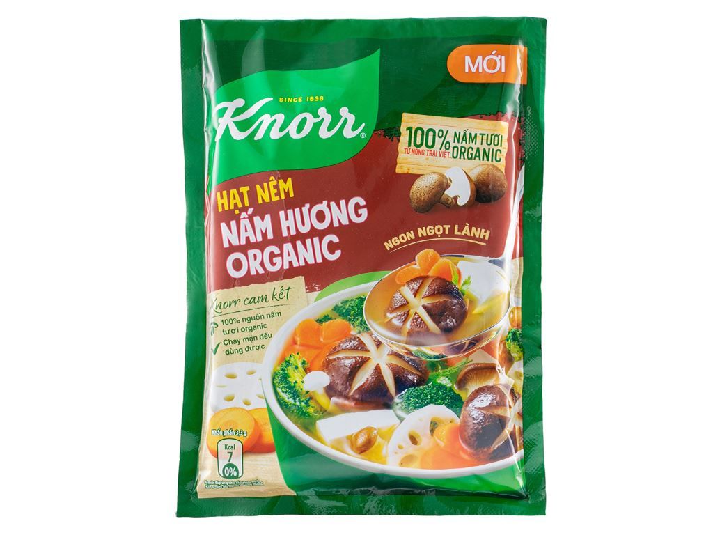 KNOR NẤM HƯƠNG 380G*16 GÓI/THÙNG