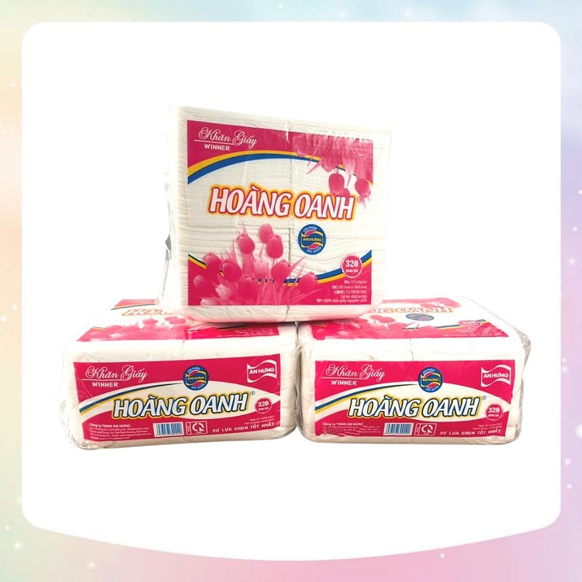 KHĂN GIẤY WINNER HOÀNG ANH X 10 BỊCH