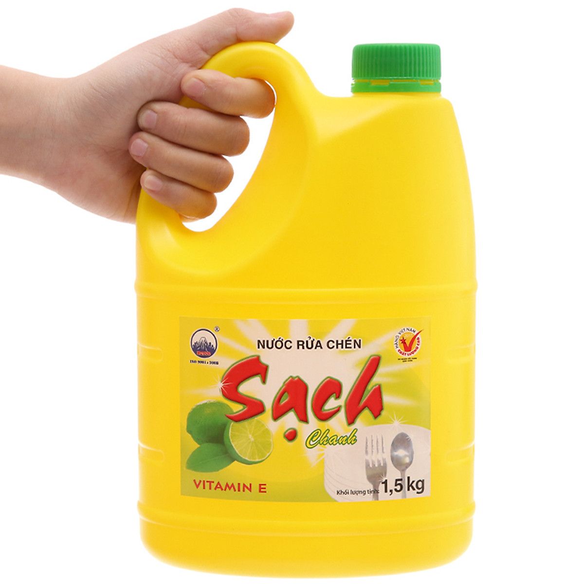 NƯỚC RỬA CHÉN SẠCH HƯƠNG CHANH 1,5 KG/8