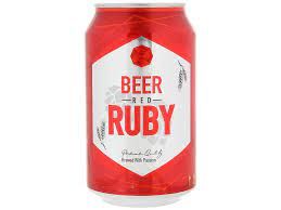 BIA RED RUBY KMTC 24 LON X 330ML