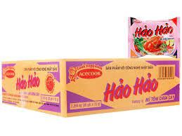 THÙNG MÌ HẢO HẢO TÔM CHUA CAY 30 GÓI/TH
