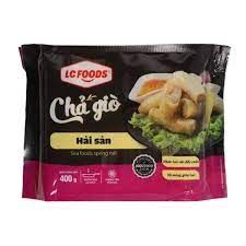 CHẢ GIÒ HẢI SẢN LC 400G*10 GÓI