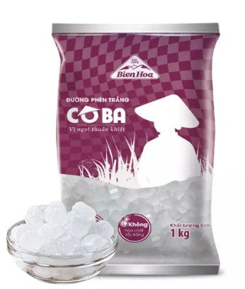 Đường Phèn Cô Ba Trắng 1kg